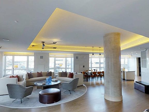 Residents-only entertainment lounge
