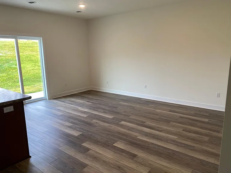 Family Room with Sliding Glass Doors to outside patio