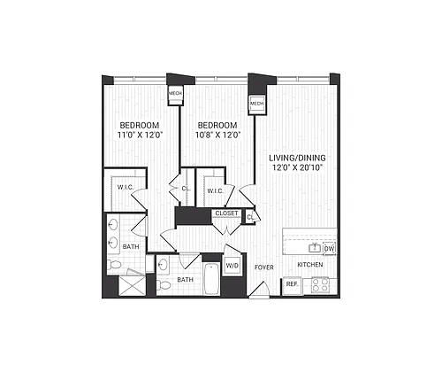 Floor plan B9
