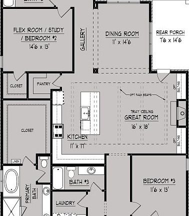 Scarlett Floorplan First Floor