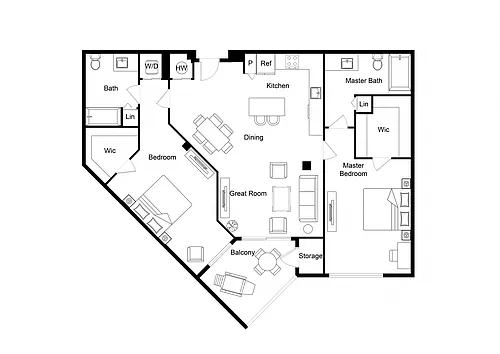 Floor plan B7