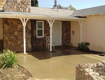 Front patio