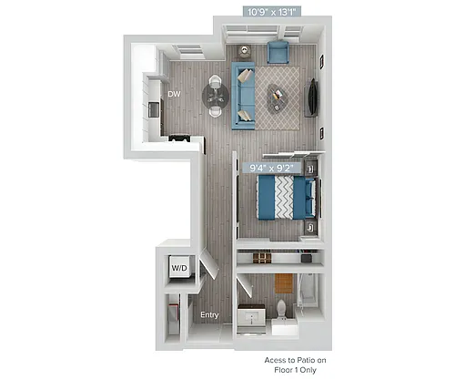 Floor plan A2-597-MIR