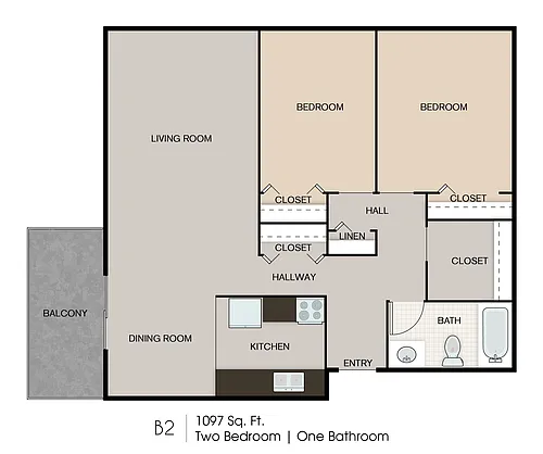 Floor plan B2