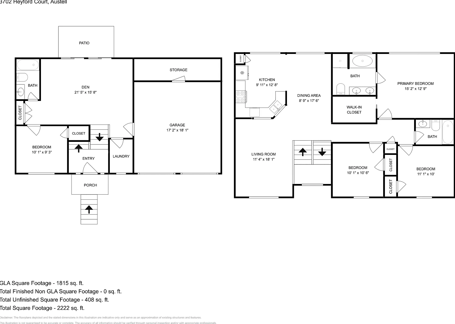 3702 Heyford Court Austell GA — Photo 2