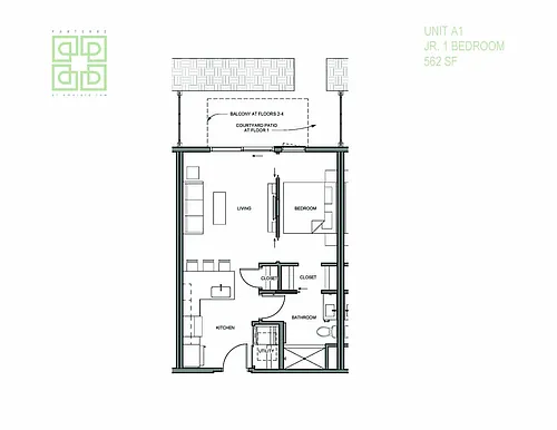 Floor plan A1