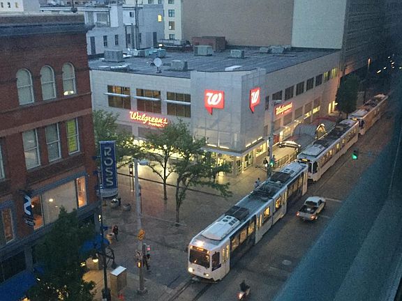 view of 16th street from apartment