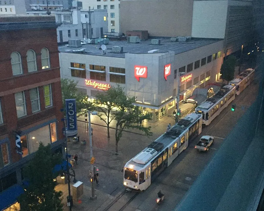view of 16th street from apartment