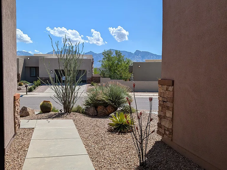 View from front porch