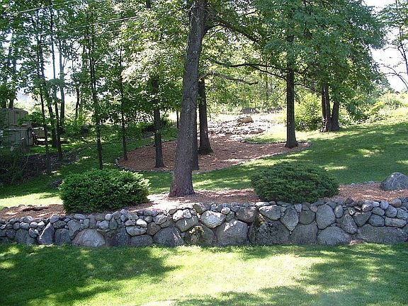Gorgeous Tiered Backyard