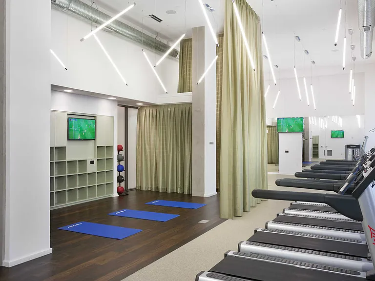 24-Hour Fitness Center with Yoga Studio