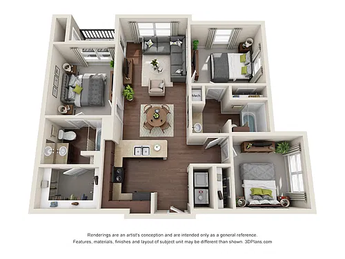 Floor plan Cambrian
