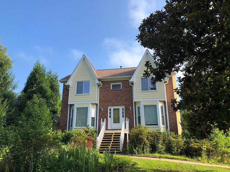 Magnolia tree to the right