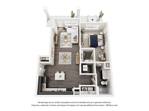 Floor plan The Mark