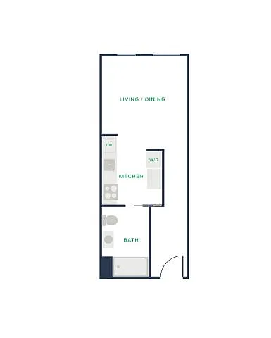 Floor plan Studio - H