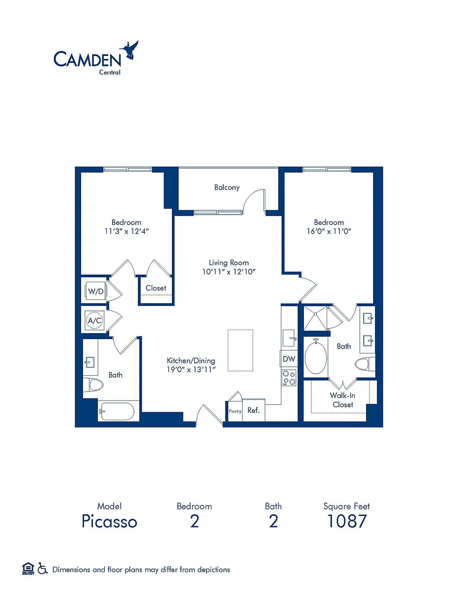 Floor plan Picasso