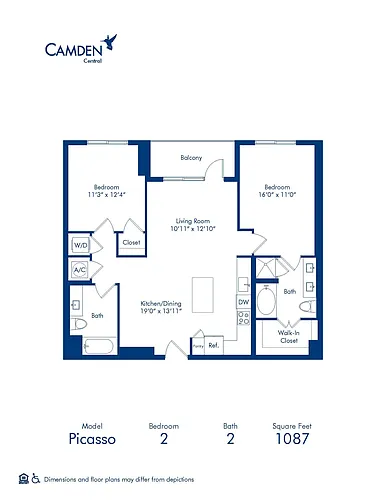 Floor plan Picasso