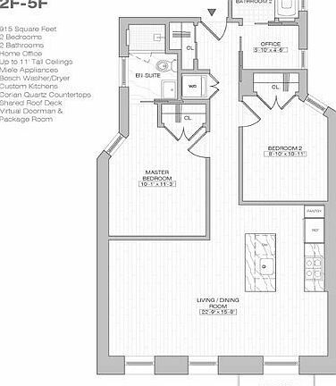 2nd image of 445 W 21st St #3F