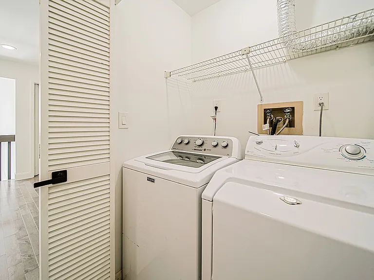In-Unit Laundry Area
