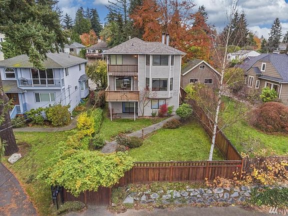 A beautiful mostly fenced yard space, in town! 