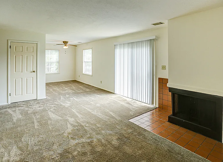 Apartment Living Room at Williamsburg on the Lake