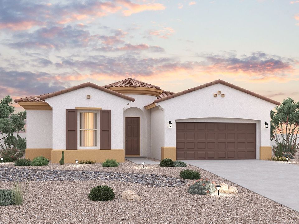 Elevation A - Spanish Colonial