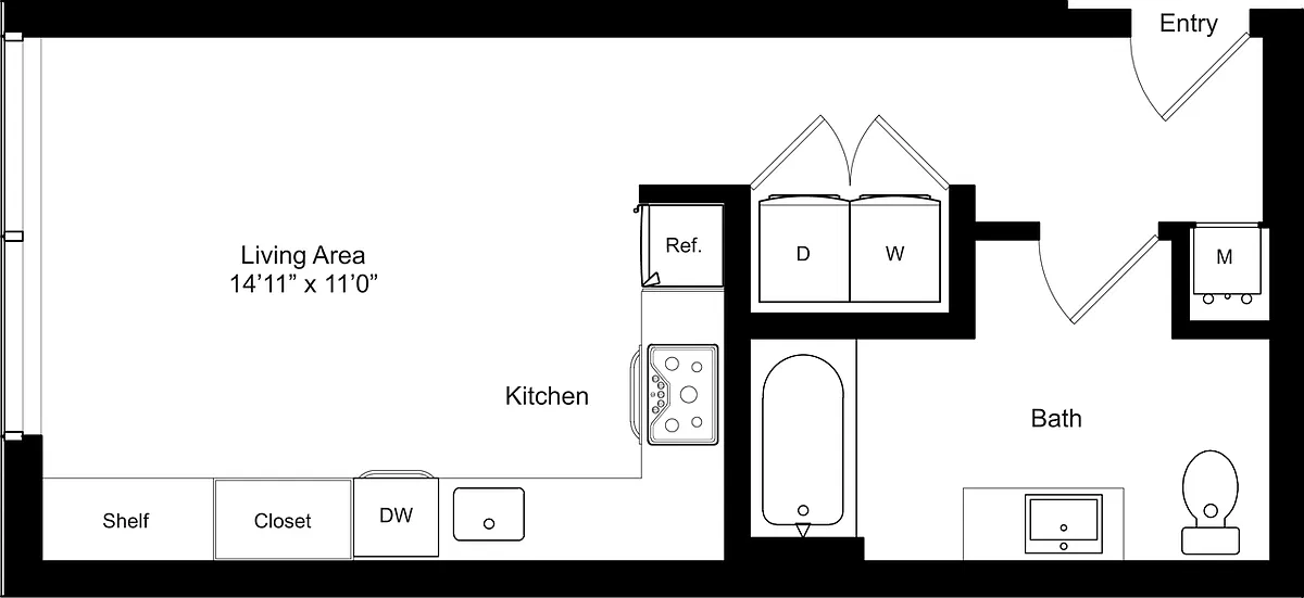Floor plan S2a Type A