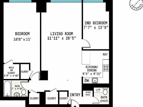 2nd image of 155 W 68th St APT 208