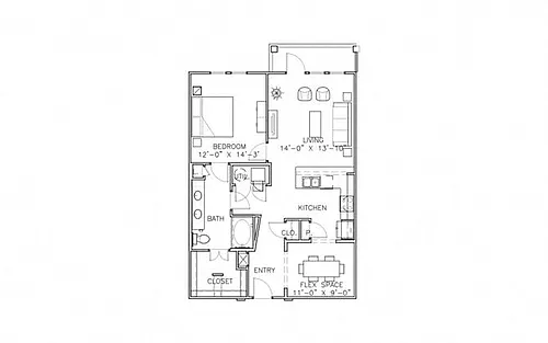 Floor plan Claiborne