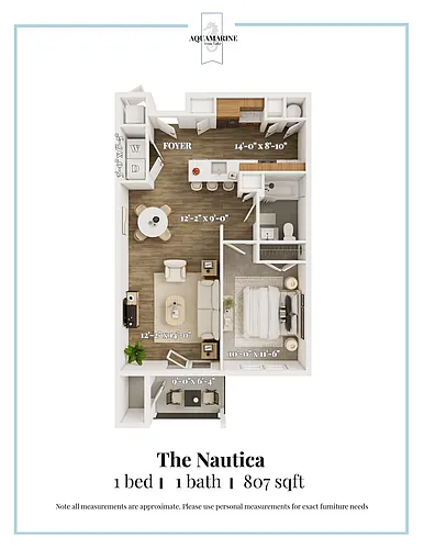 Floor plan Nautica 1