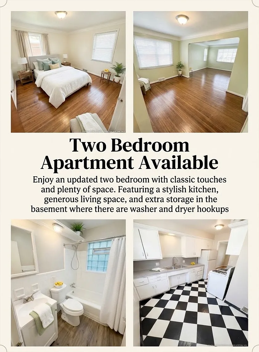 2 bed, 841 sqft, $1,050 — Photo 1