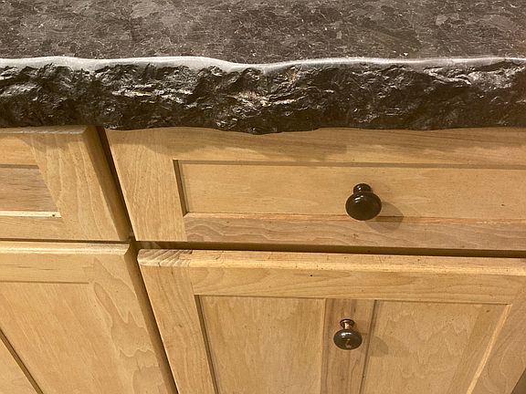 Beautiful kitchen counter