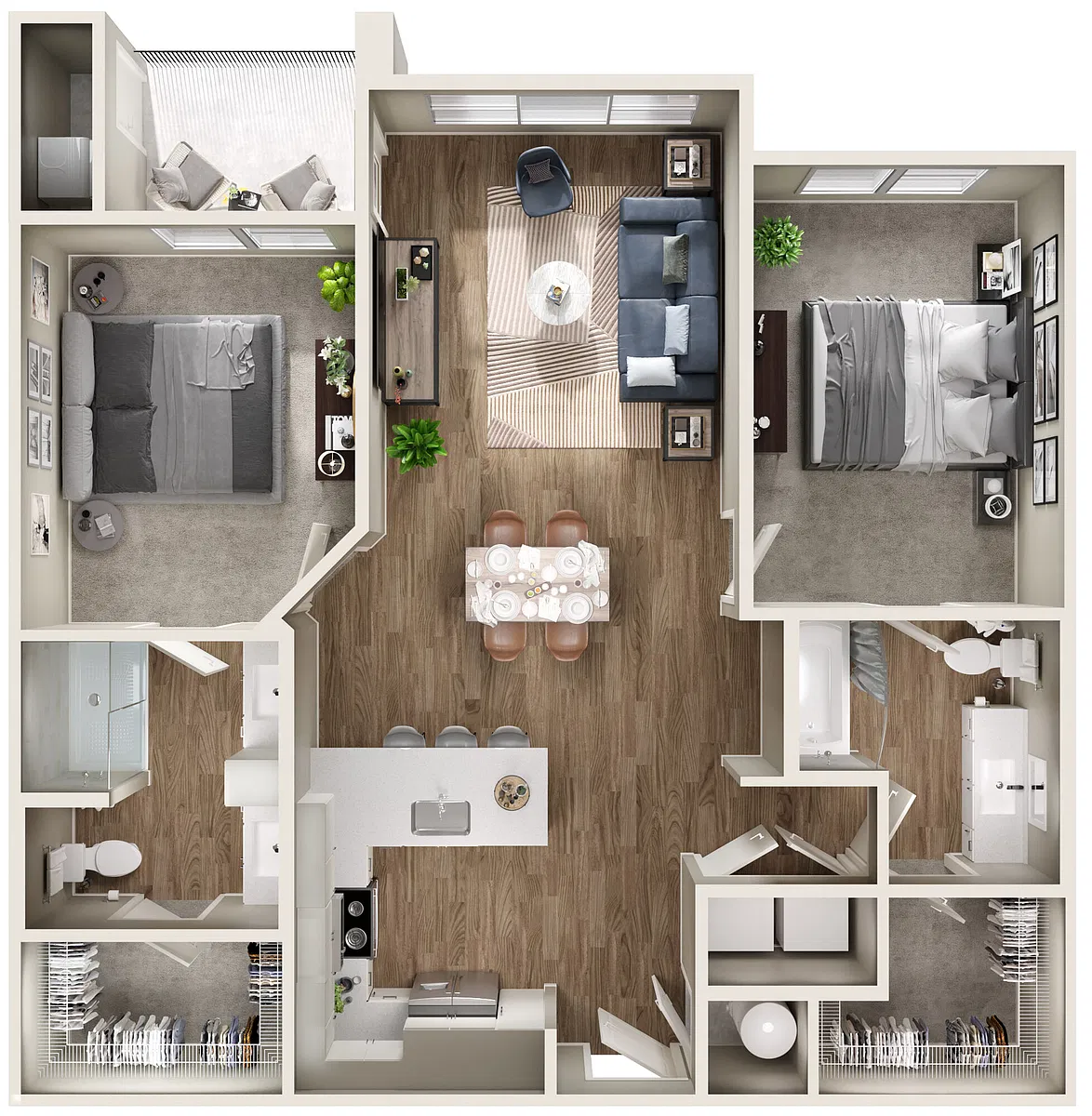 Floor plan B2