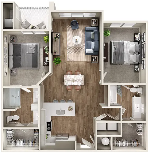 Floor plan B2