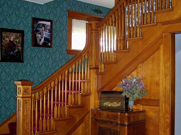 Original Wood Staircase