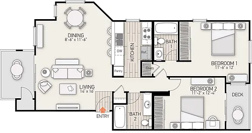 Floor plan Plan C