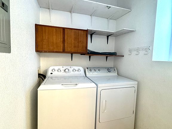 Washer and dryer