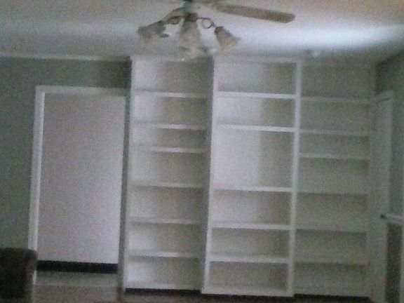 Living room built ins
