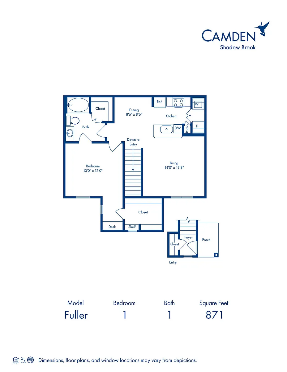 Floor plan Fuller