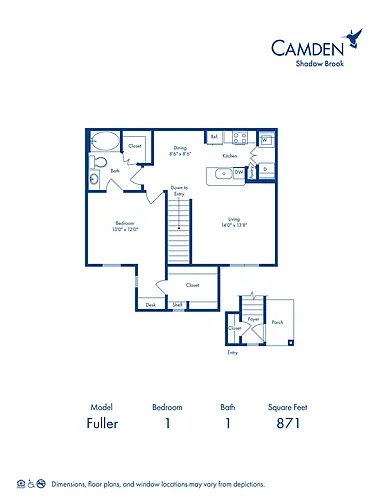 Floor plan Fuller