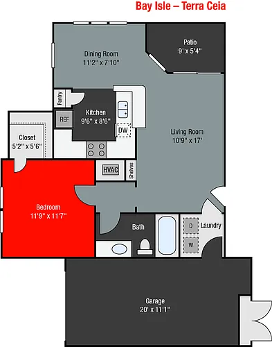 Floor plan A3G