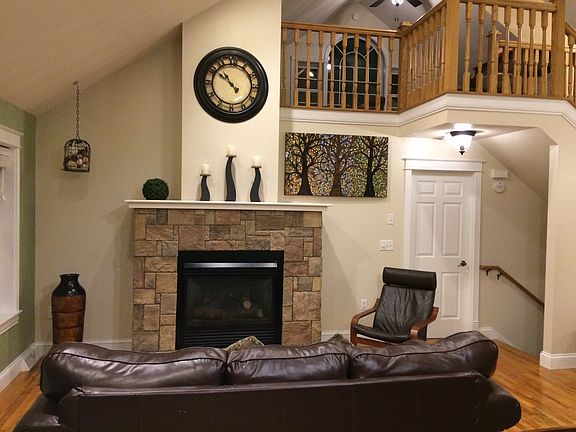 Living room and loft