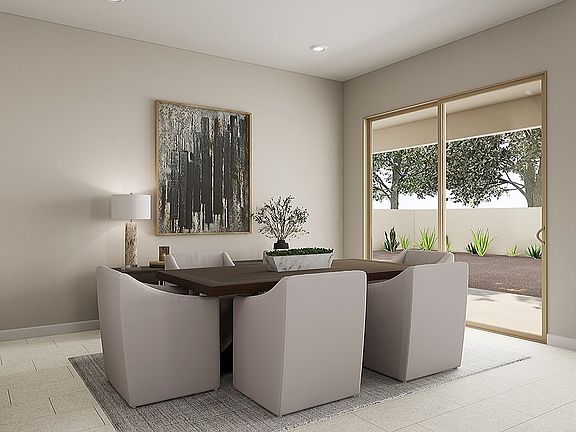 Mahogany Plan 40-8 Dining Rendering