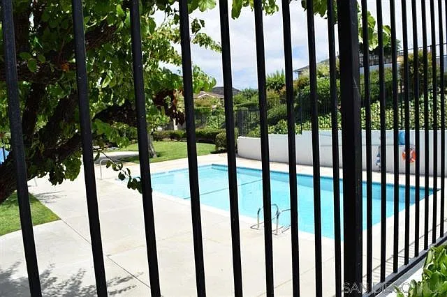 Gated pool and lounge area.