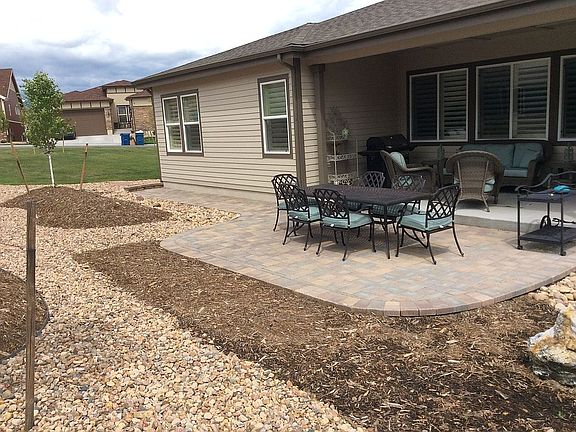 Paver patio