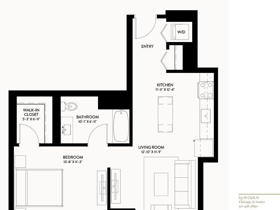 1st image of 833 N Clark St Unit 2807