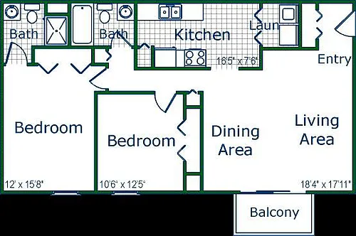 Floor plan Oakridge