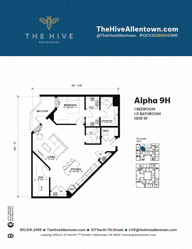 Floor plan Alpha 9H