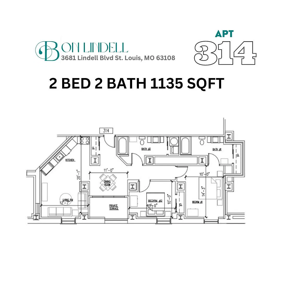 Floor plan 314