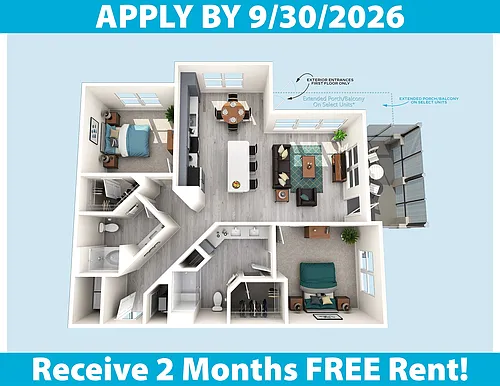 Floor plan Lifestyle Thirteen